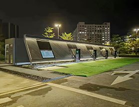 Charging pile - optical storage and charging integrated station