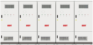 1000V liquid cooled distributed integrated machine